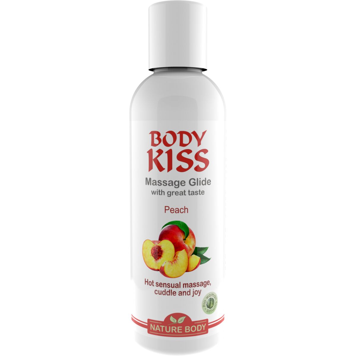 Glidecreme Nature Body Fersken 100 ml